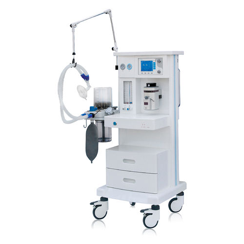 Anästhesiearbeitsplatz auf Wagen - HF-560B3 - Shanghai Huifeng Medical Instrument - mit Ventilator / Atmungsmonitoring