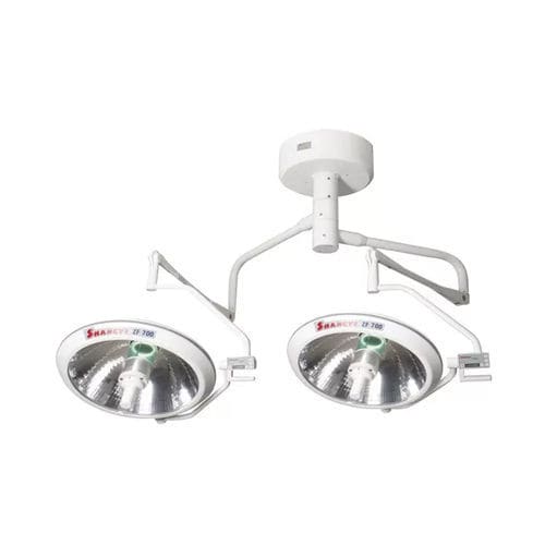 Deckenmontierte OP-Leuchte - ZF700/700 - Shanghai Huifeng Medical Instrument - Halogen / mit 2 Armen / 110 V / 60 Hz