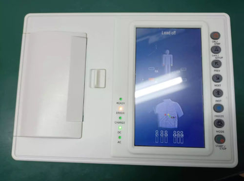 Ruhe-Elektrokardiograph - HF-ECG1203D - Shanghai Huifeng Medical Instrument - 1 Kanal / digital / mit Touchscreen