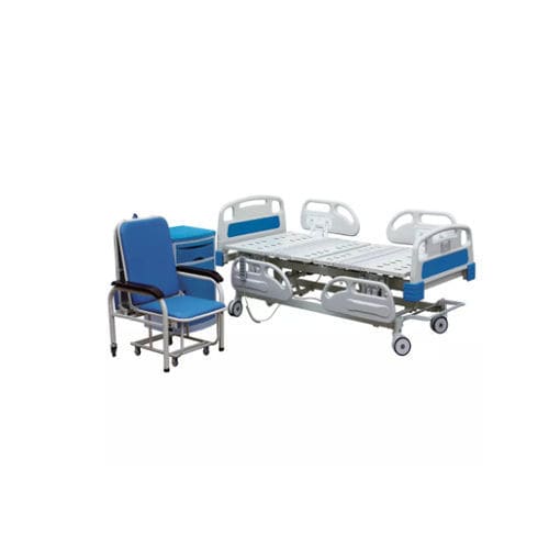 Krankenhausbett - HF-858 - Shanghai Huifeng Medical Instrument - elektrisch / höhenverstellbar / zusammenklappbar