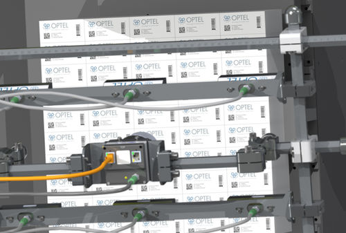 Vollautomatische Verpackungsmaschine - PACKSTATION™ CAP - Optel Vision - Kisten / für Schachteln / für Flaschen