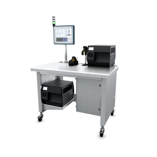 Manuelle Verpackungsmaschine - PACKSTATION™ FMP - Optel Vision - bodenstehend / Kisten / für Schachteln