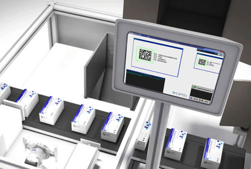 Arbeitsstation für pharmazeutische Serienproduktion / für Karton - CARTONTRACKER™ - Optel Vision