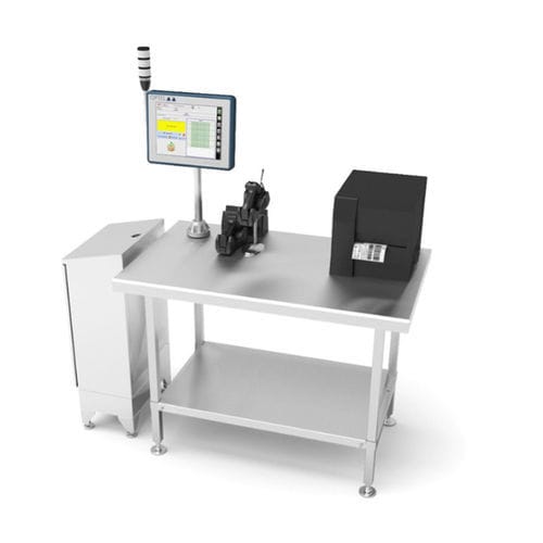 Manuelles Verpackungssystem - LINEMASTER™ - Optel Vision - bodenstehend / Medikamente / für die Pharmaindustrie