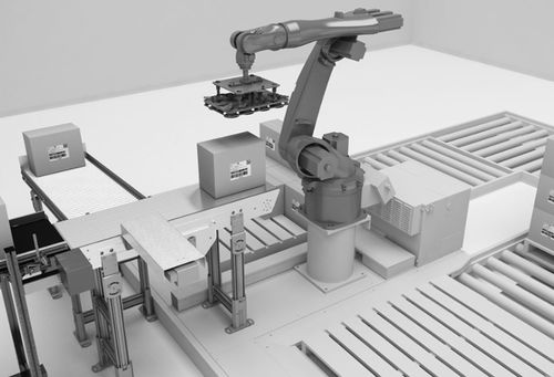 Manuelle Aggregationsstation für Pharmaprodukte - PALLETMASTER - Optel Vision - automatisch