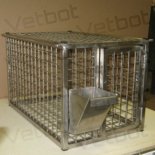 Tierkäfig für Kaninchen - CL-1246 - Vetbot - modular / Edelstahl