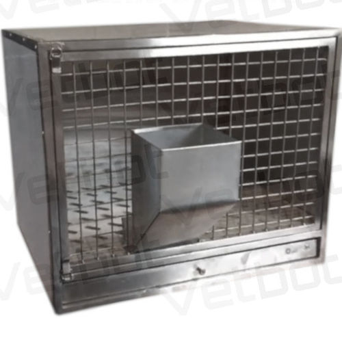 Tierkäfig für Kaninchen - CL-1253 - Vetbot - modular / Edelstahl