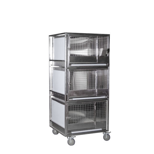 Tierkäfig für Kaninchen - CL-1261 - Vetbot - modular