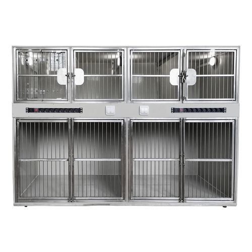 Modularer Tierkäfig - 80595  - Vetbot - Polyethylen / mit Laufrad