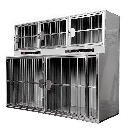 Tierkäfig für Katzen - No.80517.3-B  - Vetbot - für Hunde / modular / 5 Abteile