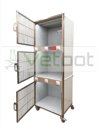 Tierkäfig für Katzen - VST-1  - Vetbot - für Hunde / modular / Edelstahl