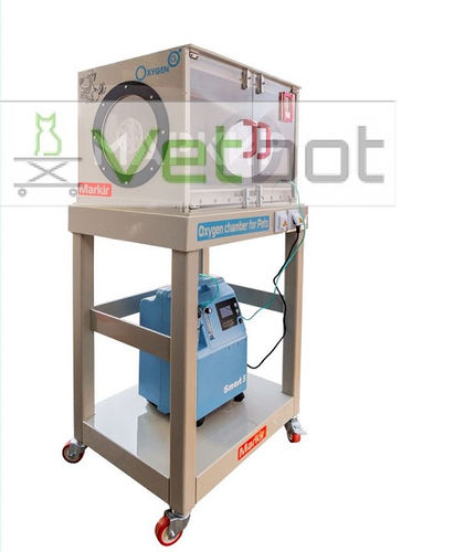 Sauerstofftherapiegerät auf Wagen - ККБт-М-03 - Vetbot