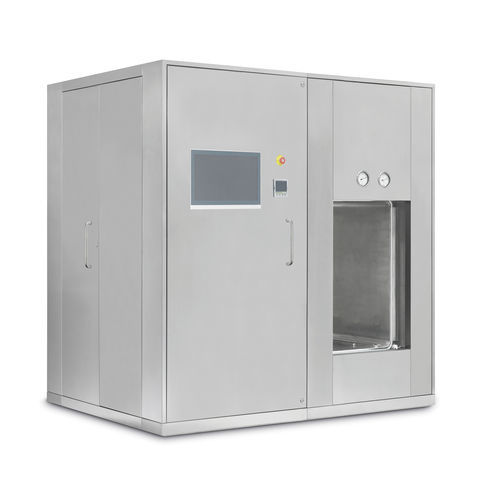 Medizinischer Sterilisator / Labor - PSS - Inoxtorres SL - für die Pharmaindustrie / Dampf / bodenstehend