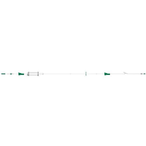 Polyvinylchlorid-Infusionsset - PD51 - Medima - mit Filter zur Vorbeugung von Partikel-Kontaminationen / mit Y-Verbinder / mit Tropfkammer
