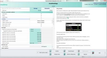 Medizinische Software - Service ToolBox - Medima - für Infusionspumpen / webbasiert