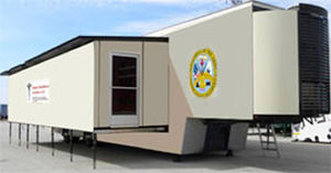 Mobile Krankenstation / für Endoskopie - (53′)(16M) - Mobile Healthcare Facilities - LKW