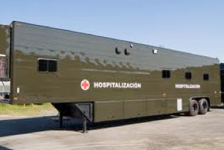 Mobiler Raum für Radiologie / für multifunktionale Röntgenaufnahmen - (40′)(12M) - Mobile Healthcare Facilities