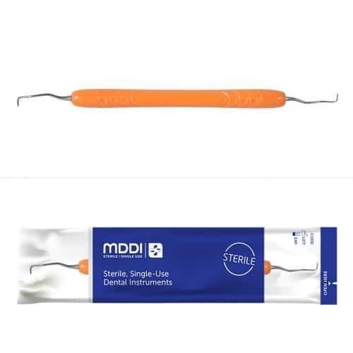 Dentalkürette - SM211ST-1 - MDDI - Medi Dent Disposable International - Gracey / mesial / doppelt