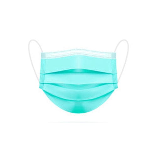 Halbgesichtsschutzmaske - DRHOLY  - Spinamer Health Products - unisex / blau / medizinisch