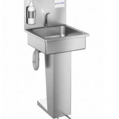 Spüle / 1 Station - CS11  - CIROLDI SPA - Edelstahl / pedalbetrieben