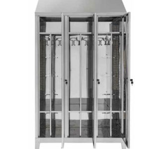 Schrank für Umkleideräume - UNIBLOC/3  - CIROLDI SPA - mit Regal / mit Tür / mit Kleiderablage