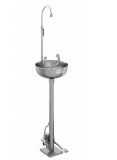 Erste-Hilfe-Augenspülung / mit Waschbecken - IDROGET 27  - CIROLDI SPA