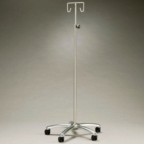 Infusionsständer auf Rollen - IMSS-241803 - IntraSpace - 2 Haken / Edelstahl / Schwerlast