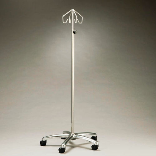 Infusionsständer auf Rollen - IMSS-241903 - IntraSpace - 4 Haken / Edelstahl / Schwerlast