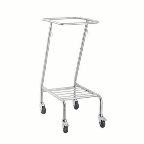 Medizinischer Wagen - IMLS- SINGLE - IntraSpace - für Transport / Edelstahl / 1 Sack