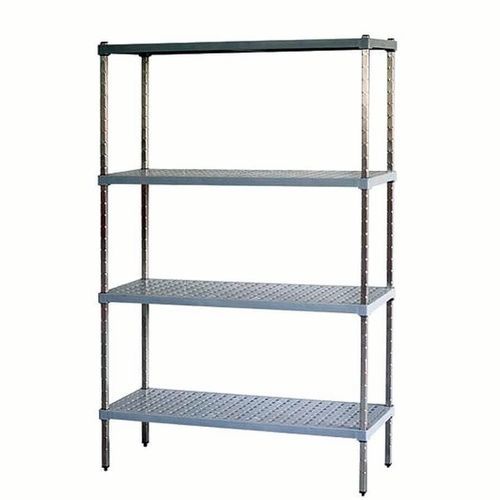 Regal / 4 Regalbretter - M-Span - IntraSpace - Schienen