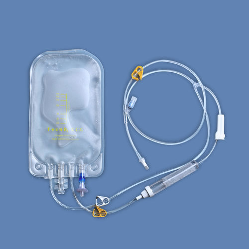 Infusionsset für Eigenbluttherapie - TECNO3CCC - TEC876 - Tecnoline - Polyvinylchlorid / mit Y-Verbinder / mit Absperrhahn