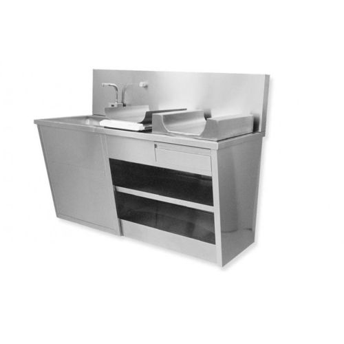 Wickelstation mit Badewanne - YIBTECH STC 160 - Yiber Elektronik - mit Fallarmmarkisen / mit Babywaage