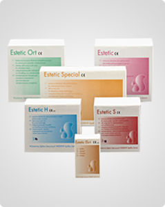 Zahnmedizinisches Material / Acryl - Estetic  series - Wiedent - zur Dentalrestaurierung / für Dentalkronen / für Zahnbrücken
