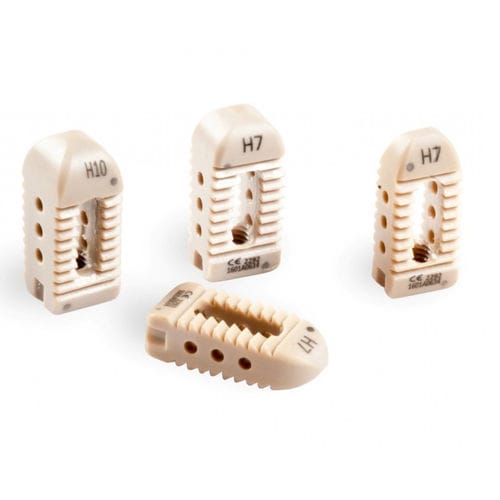 LWS-Zwischenwirbelimplantat - NeoSys Medical Solutions - dorsaler Zugang / aus PEEK