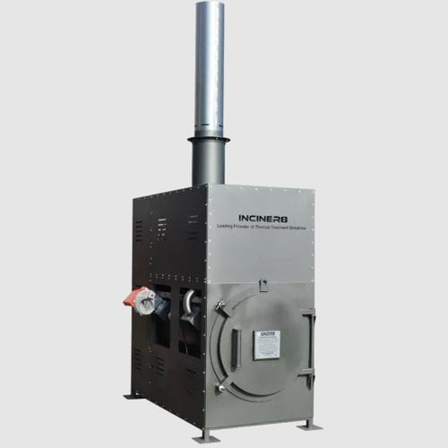 Krematorium-Verbrennungsanlage - I8-PC2 - Inciner8 Ltd - für Tierreste / für Abfallprodukte / Thermostat