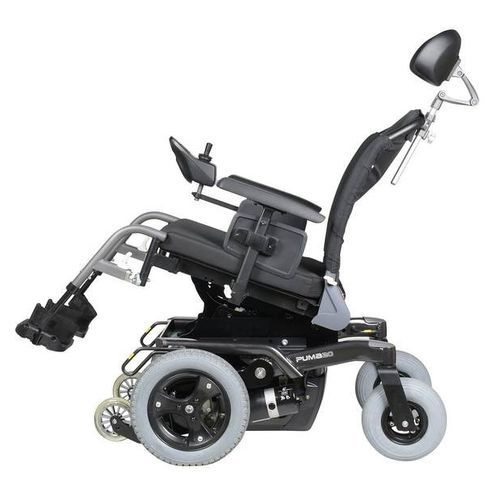 Elektrischer Rollstuhl - Puma Lite - Galkal - zur Nutzung im Freien / für den Innenbereich / mit Kopfstütze