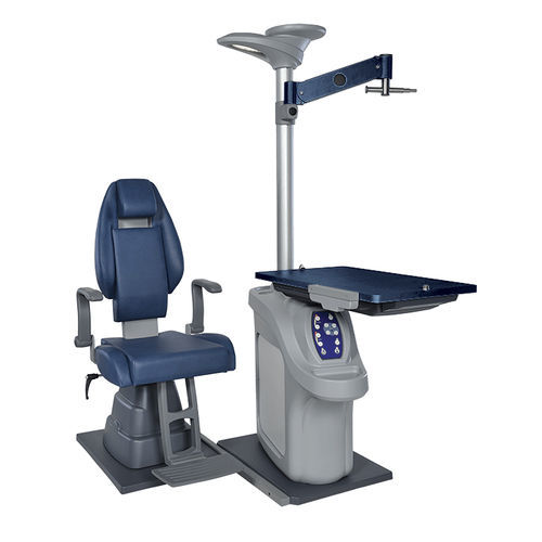 Ophthalmische Arbeitsstation - PEAK CL - Meccanottica Mazza - zur Kontrolle / mit Stuhl / mit Licht