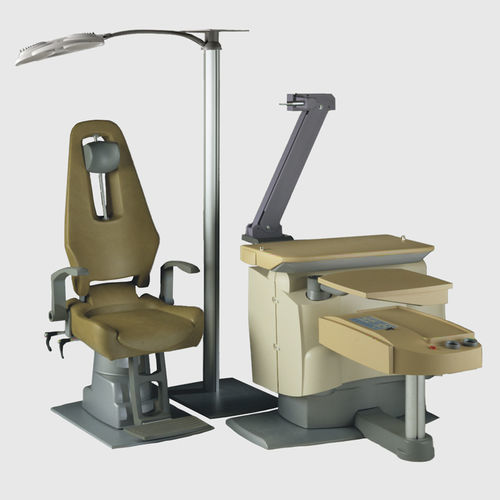 Ophthalmische Arbeitsstation - 0160 - Meccanottica Mazza - zur Kontrolle / mit Stuhl / mit Licht