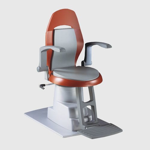 Ophthalmologischer Untersuchungsstuhl - SOUL PLUS - Meccanottica Mazza - elektrisch / höhenverstellbar / mit Fußstütze