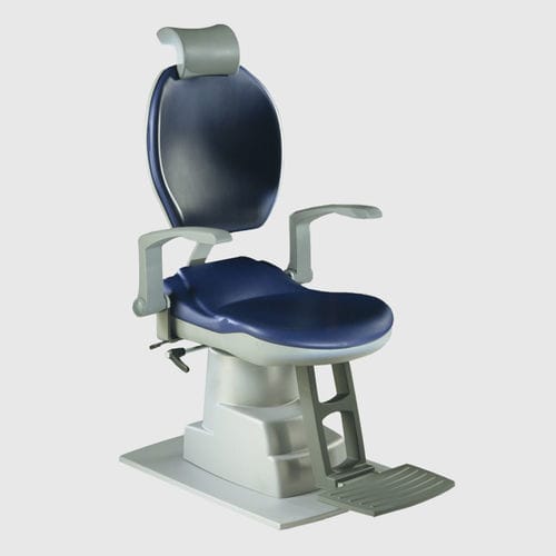 Ophthalmologischer Untersuchungsstuhl - SWING - Meccanottica Mazza - elektrisch / höhenverstellbar / mit Fußstütze