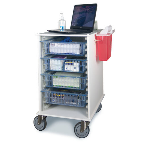 Medizinischer Wagen - PX27-VAC - MASS Medical Stroage - Medikamente / Lager / 4 Schubladen