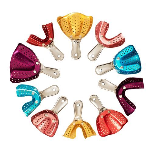 Dentaler Abdrucklöffel / Dental Teilprothetik - J003 series - Rocky Mountain Orthodontics (RMO®) - perforiert / nach Maß