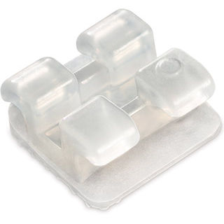 Orthodontie Bracket / ästhetisch - ClearVu® - TP Orthodontics - Keramik / transparent