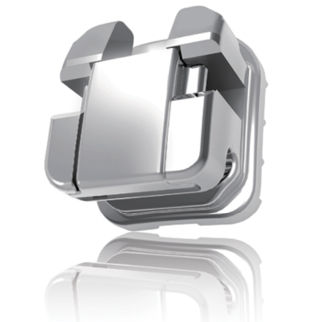 Orthodontie Bracket / Metall - Nu-Edge®  - TP Orthodontics - selbstabklemmend