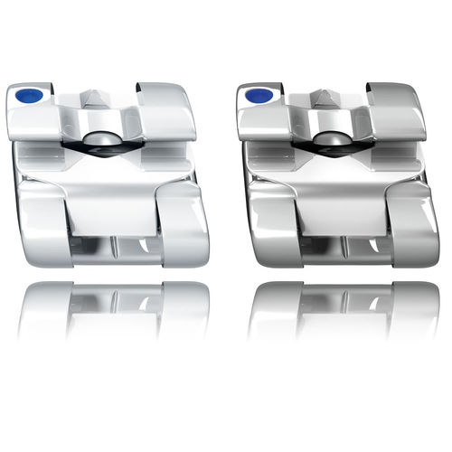 Orthodontie Bracket / Metall - EXPERIENCE - GC Orthodontics - selbstabklemmend / Mini / transparent
