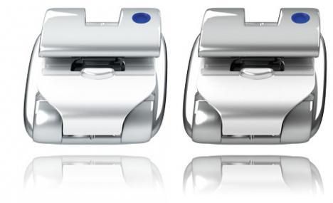 Orthodontie Bracket / Metall - EXPERIENCE R - GC Orthodontics - selbstabklemmend / Mini / transparent