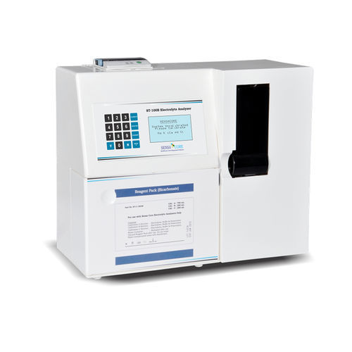Automatischer Elektrolyt-Analysator - ST-100B - Sensa Core Medical Instrumentation Pvt. Ltd. - pH / Na+ / K+
