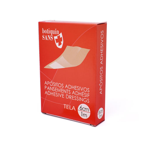 Viskose-Polsterbinde - 611 - botiquin sans - Vlies / hypoallergen / transparent