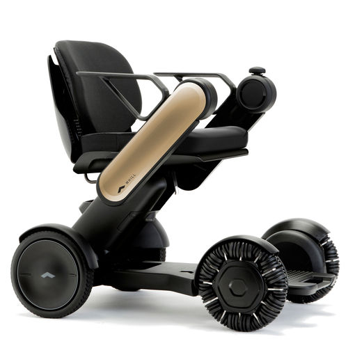 Elektrischer Rollstuhl - WHILL Model C - ErgoConcept - zur Nutzung im Freien / für den Innenbereich / schrägstellbar