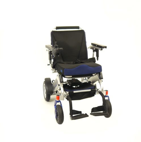 Elektrischer Rollstuhl - Ergo 08L 2.0 - ErgoConcept - zur Nutzung im Freien / mit Fußstütze / zusammenklappbar